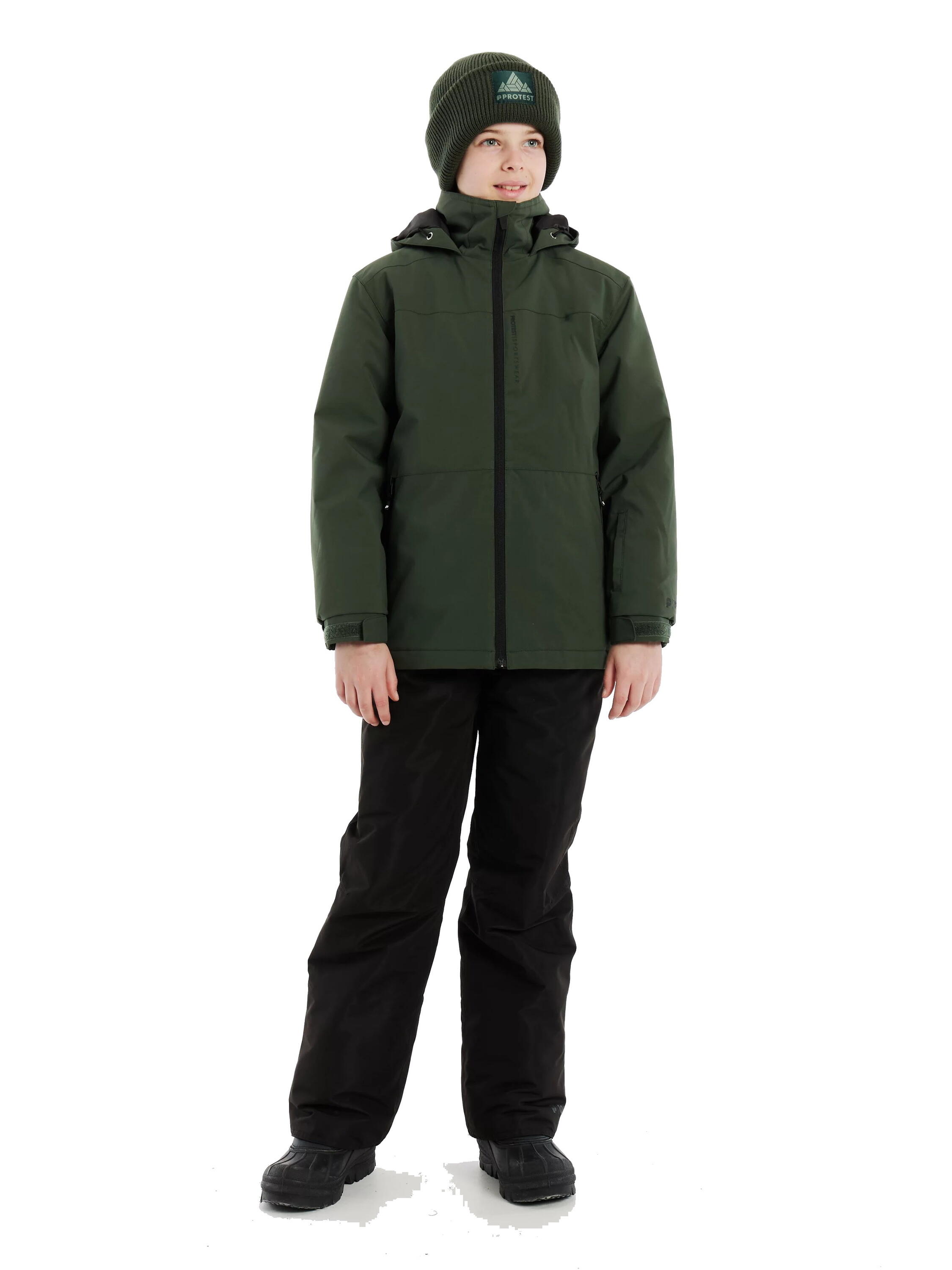 PROTEST Protest Kinder Skijacke PRTFlynto Kale green 4/6