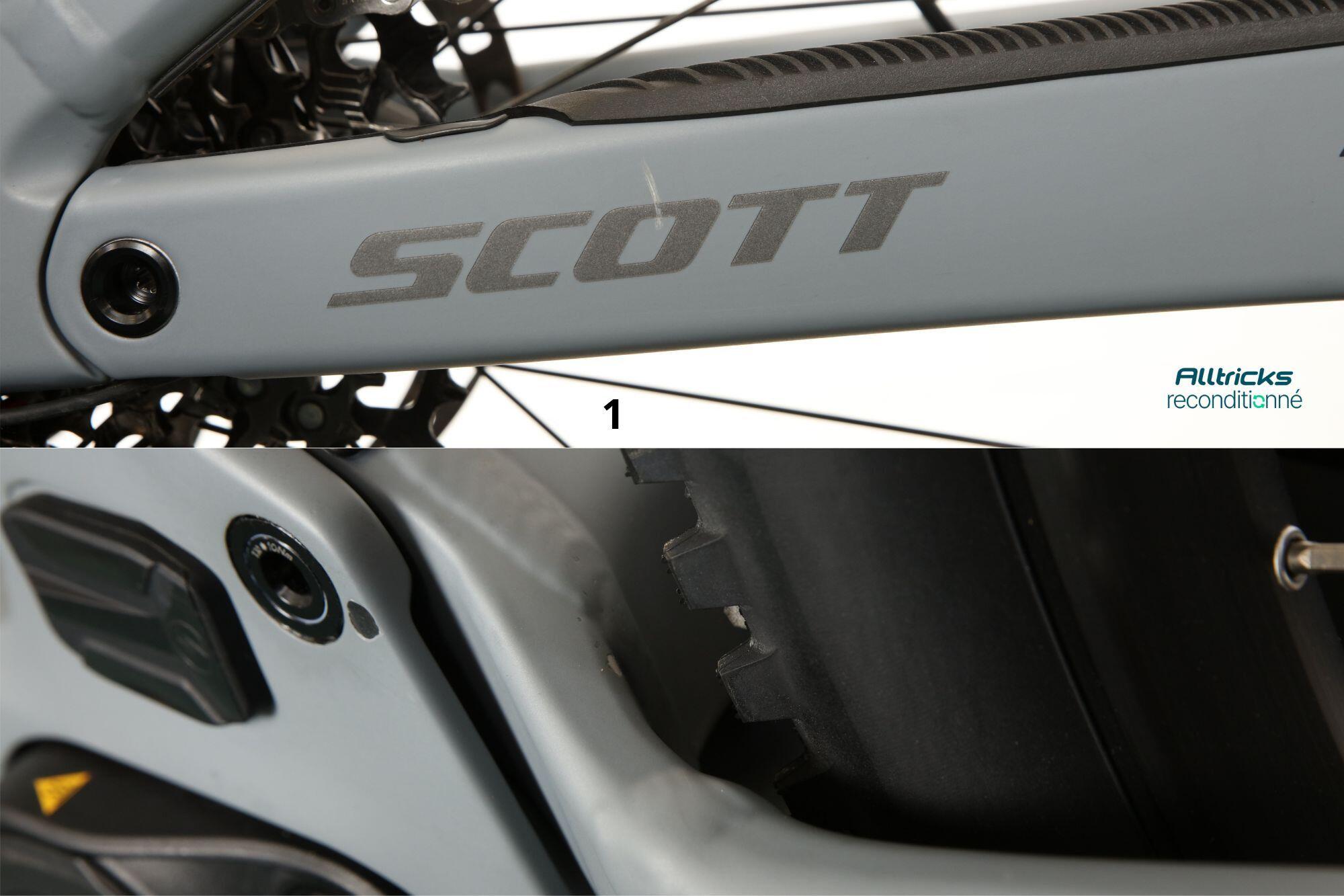 Reconditionné VTT Électrique Tout-Suspendu Scott Patron eRide 910 Sram 12 - Bon 4/7