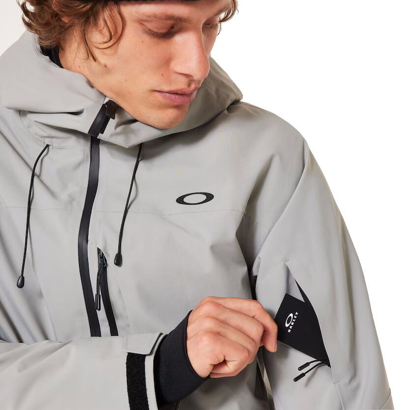 OAKLEY Oakley Herren Skijacke Canopy Insulated Jacke Zement 5/7