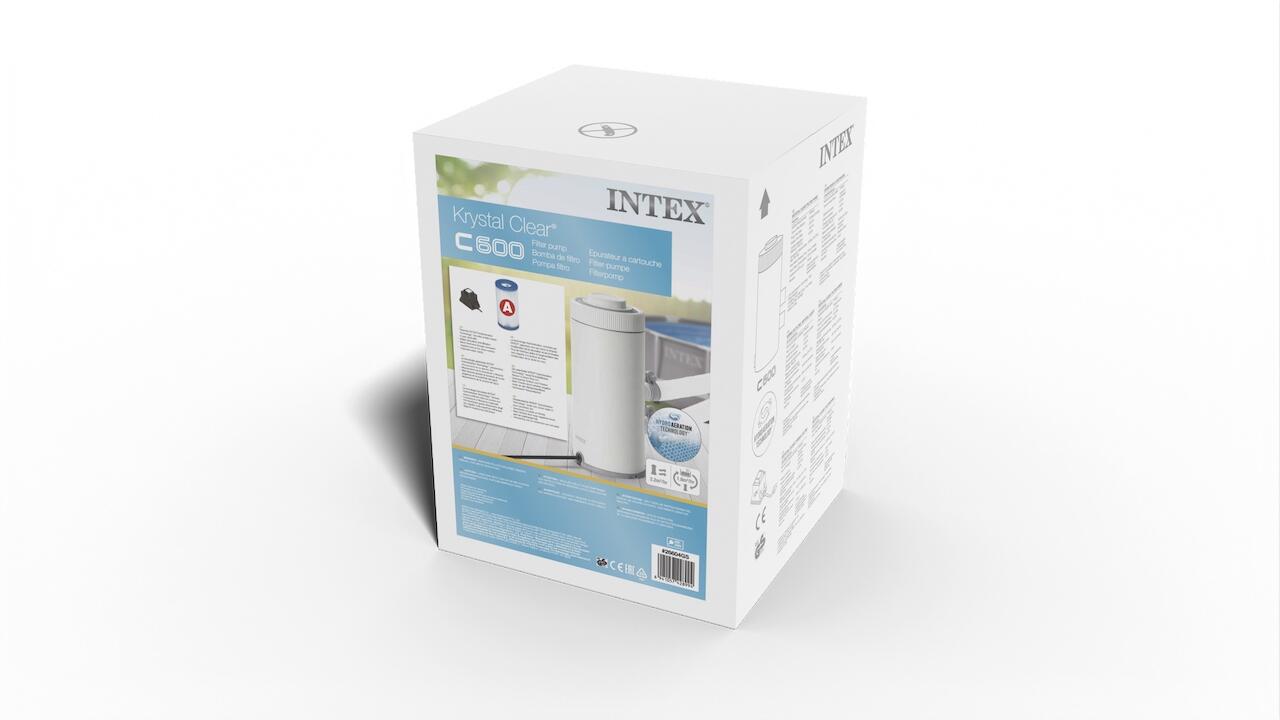 Intex Krystal Clear C600 Cartridge Filterpomp – 2.271 liter/uur - 12 Volt 4/4