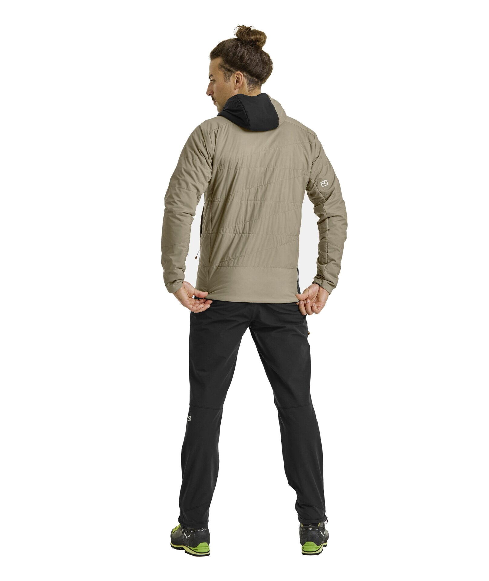 ORTOVOX Ortovox Herren SWISSWOOL PIZ DUAN JACKET grey sand 3/4