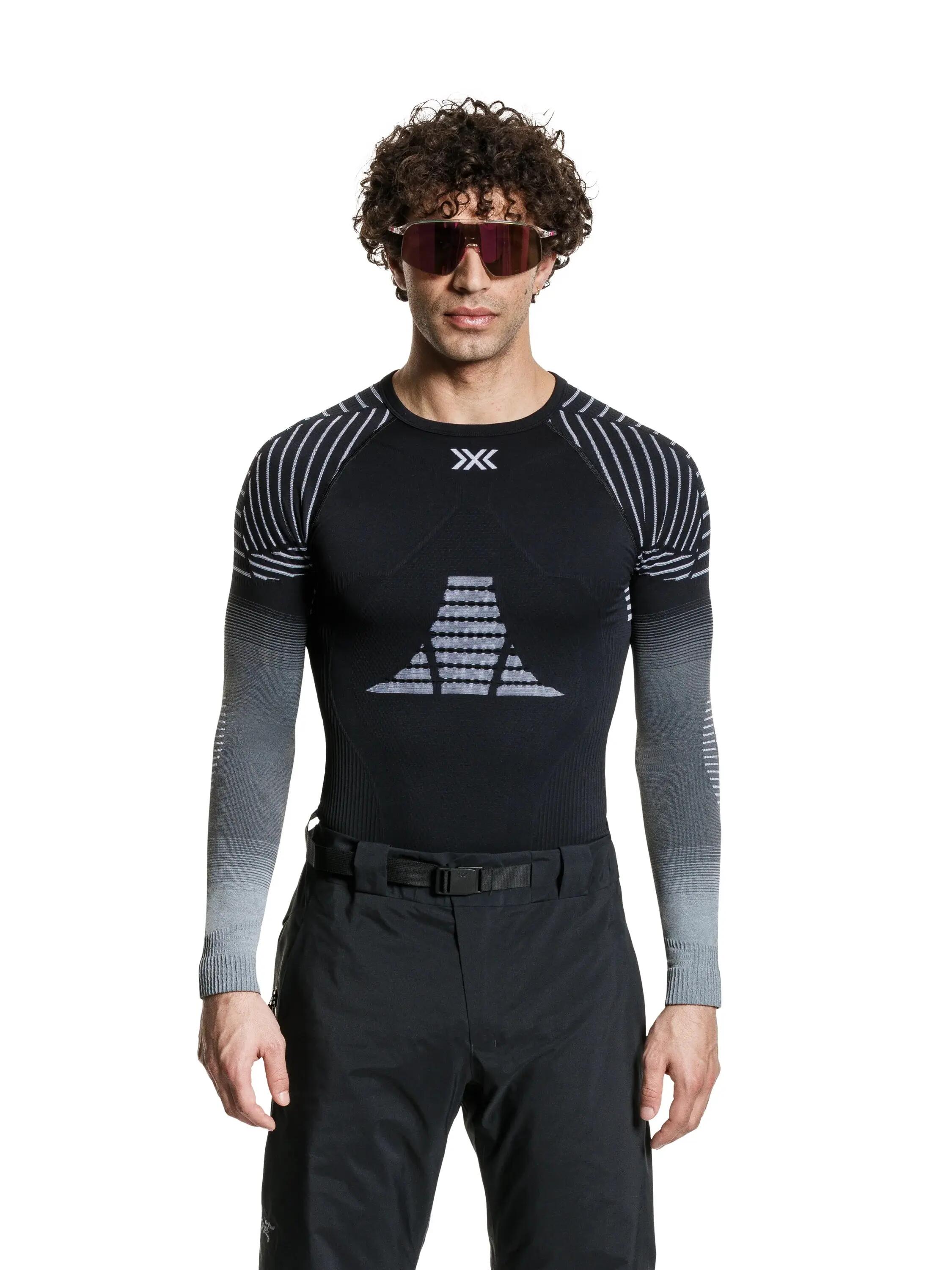 X-BIONIC X-Bionic Herren Skiunterzieher INVENT SHIRT BLACK/GREY 3/3