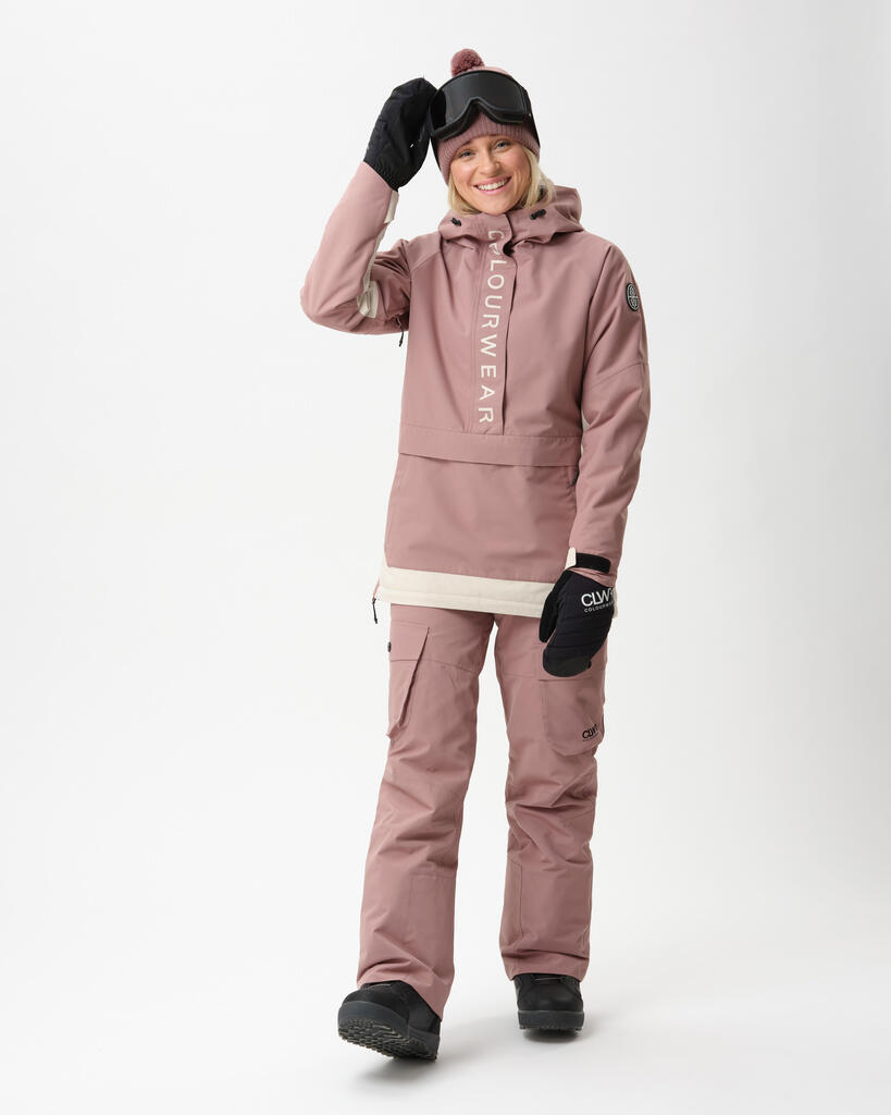 COLOURWEAR Colourwear Damen Ski-Anorak Signature Taupe 3/7