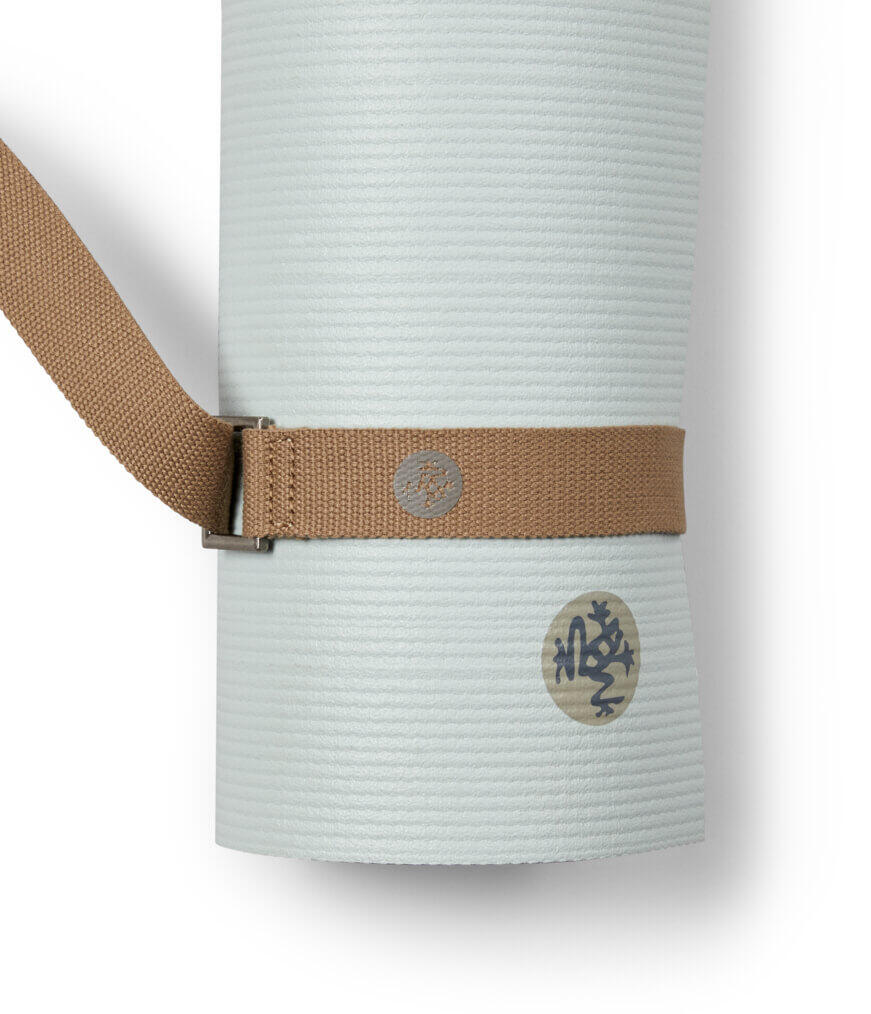Manduka Commuter Mat Carrier katoenen draagriem - Leeuwenmanen 2/3