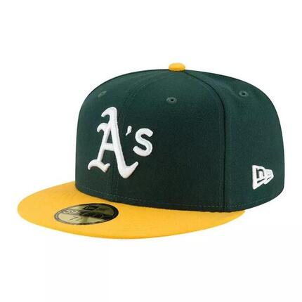 Casquette MLB Oakland Athletics New Era authentic performance 59fifty vert