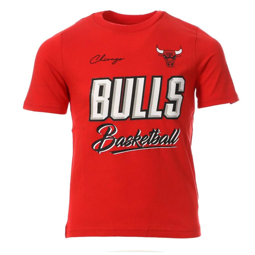 OUTERSTUFF Court vs Track CTN Junior T-Shirt, M, Chicago Bulls red