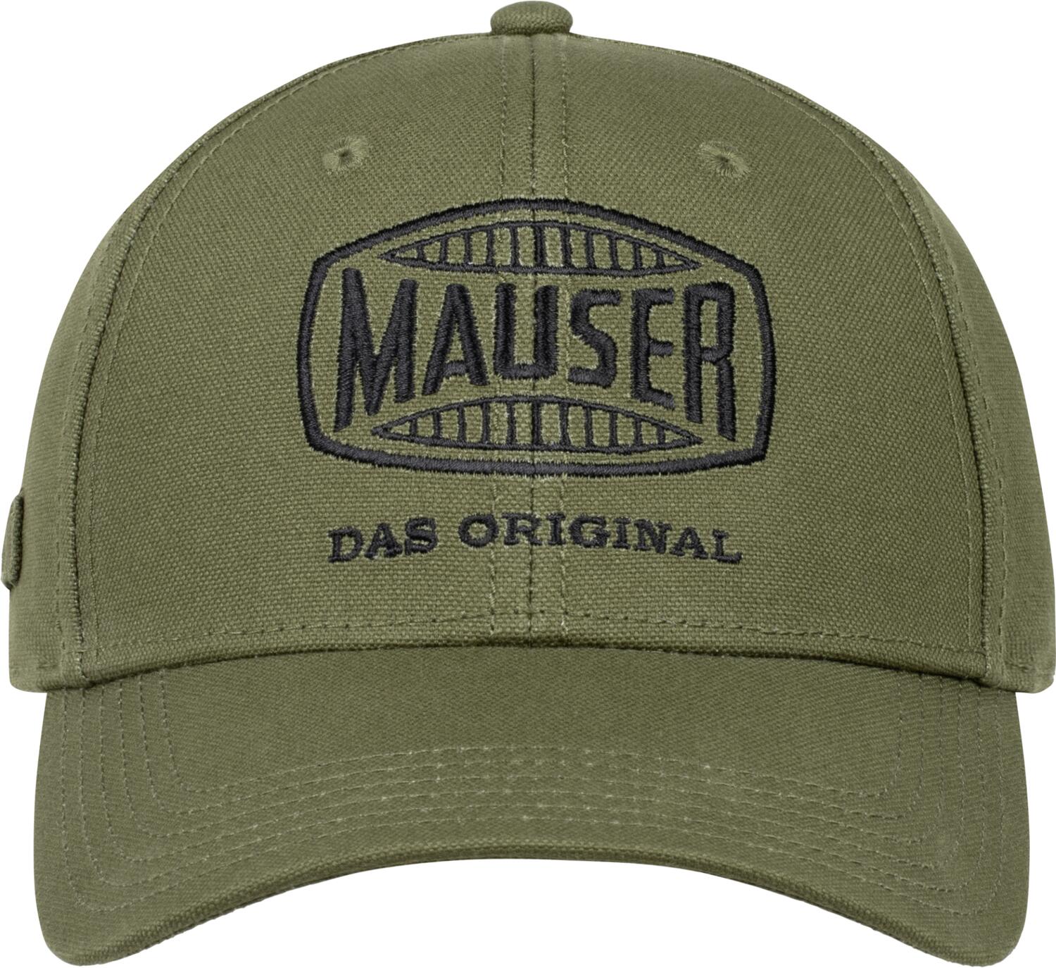 Sapca Mauser logo canvas dull olive, marime universala