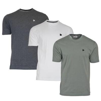 3-pack heren t-shirt vince ronde hals 100% katoen