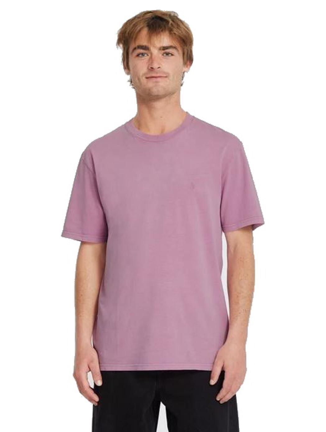 VOLCOM Volcom T-Shirt Solid Stone Steel Purple 2/4