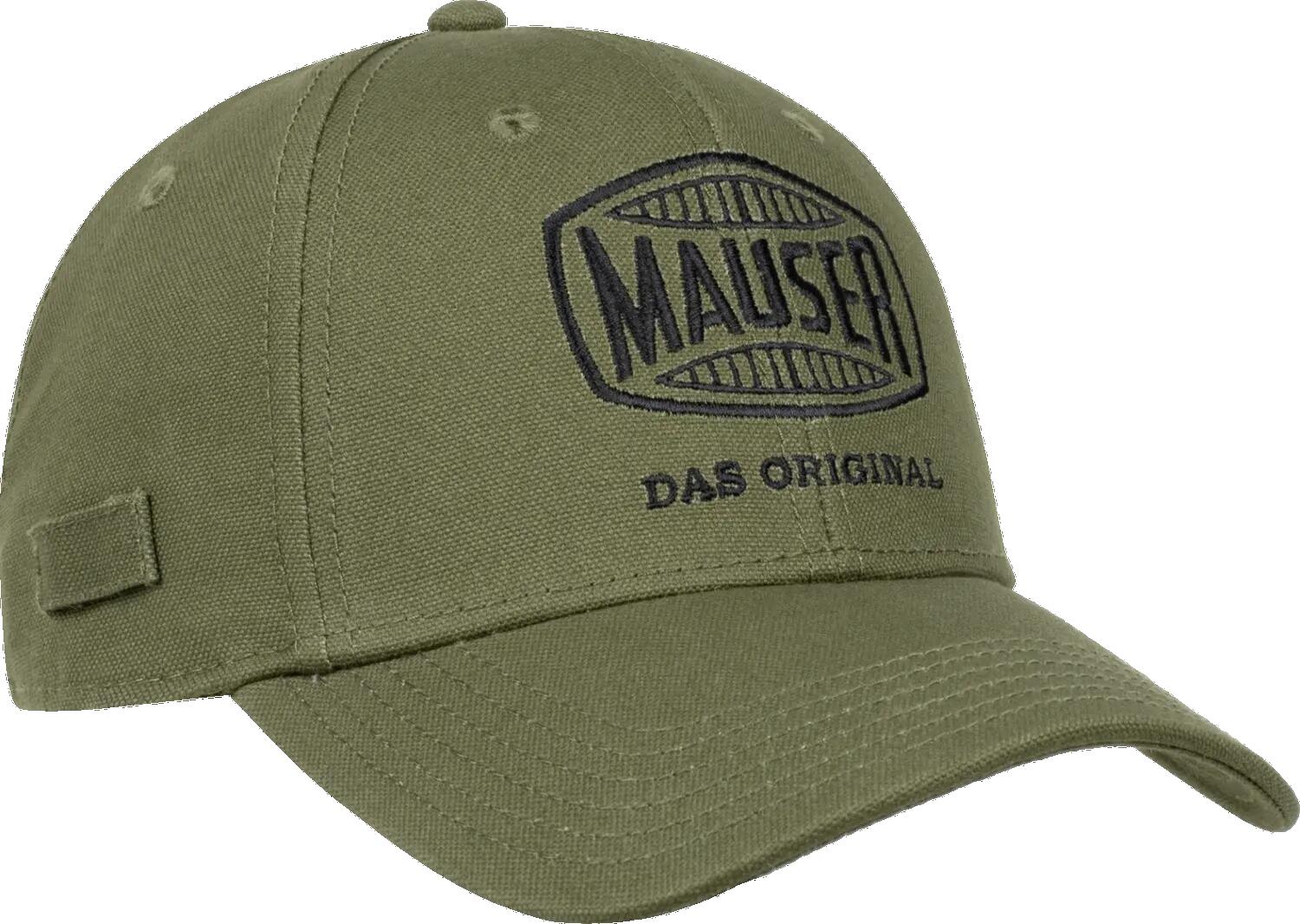 Sapca Mauser logo canvas dull olive, marime universala 3/4