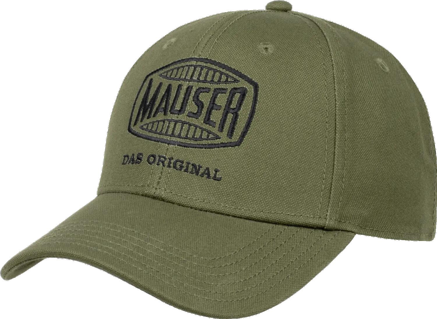 Sapca Mauser logo canvas dull olive, marime universala 4/4