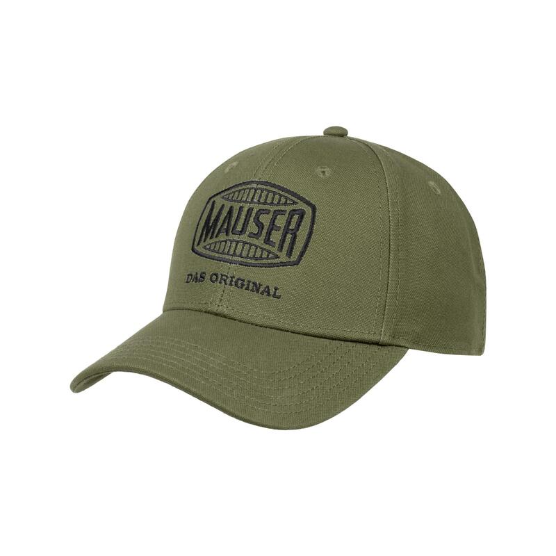 Sapca Mauser logo canvas dull olive, marime universala