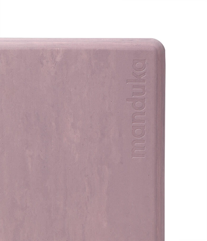 Manduka Yoga Kubus van gerecycled schuim - Kersenbloesem Marmer 2/4