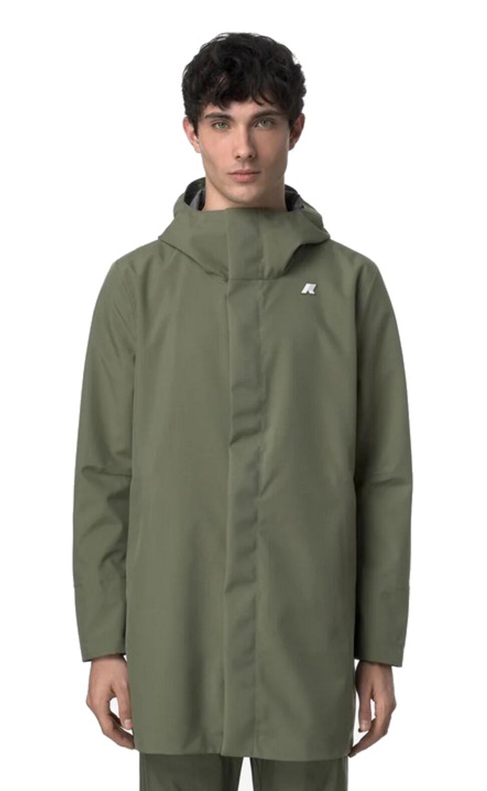K-WAY K-WAY Herren Regenjacke TOMMY BONDED LICHEN 2/4