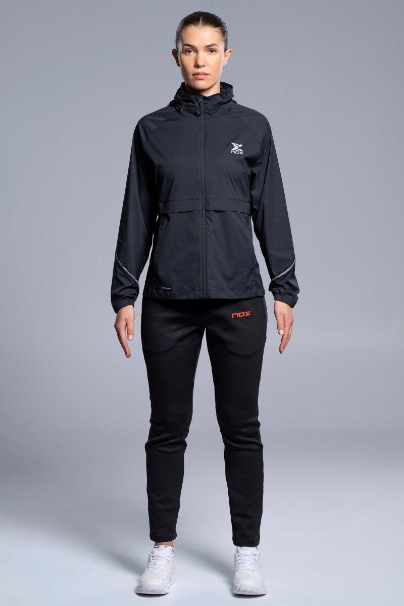 Giacca Antivento Leggera Donna Nera 4/5