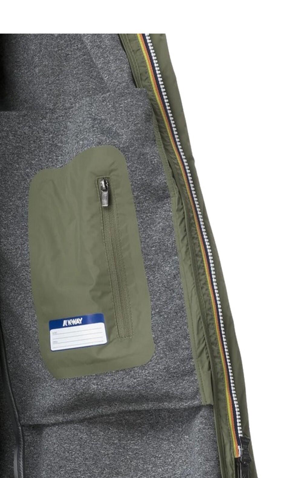 K-WAY K-WAY Herren Regenjacke TOMMY BONDED LICHEN 4/4