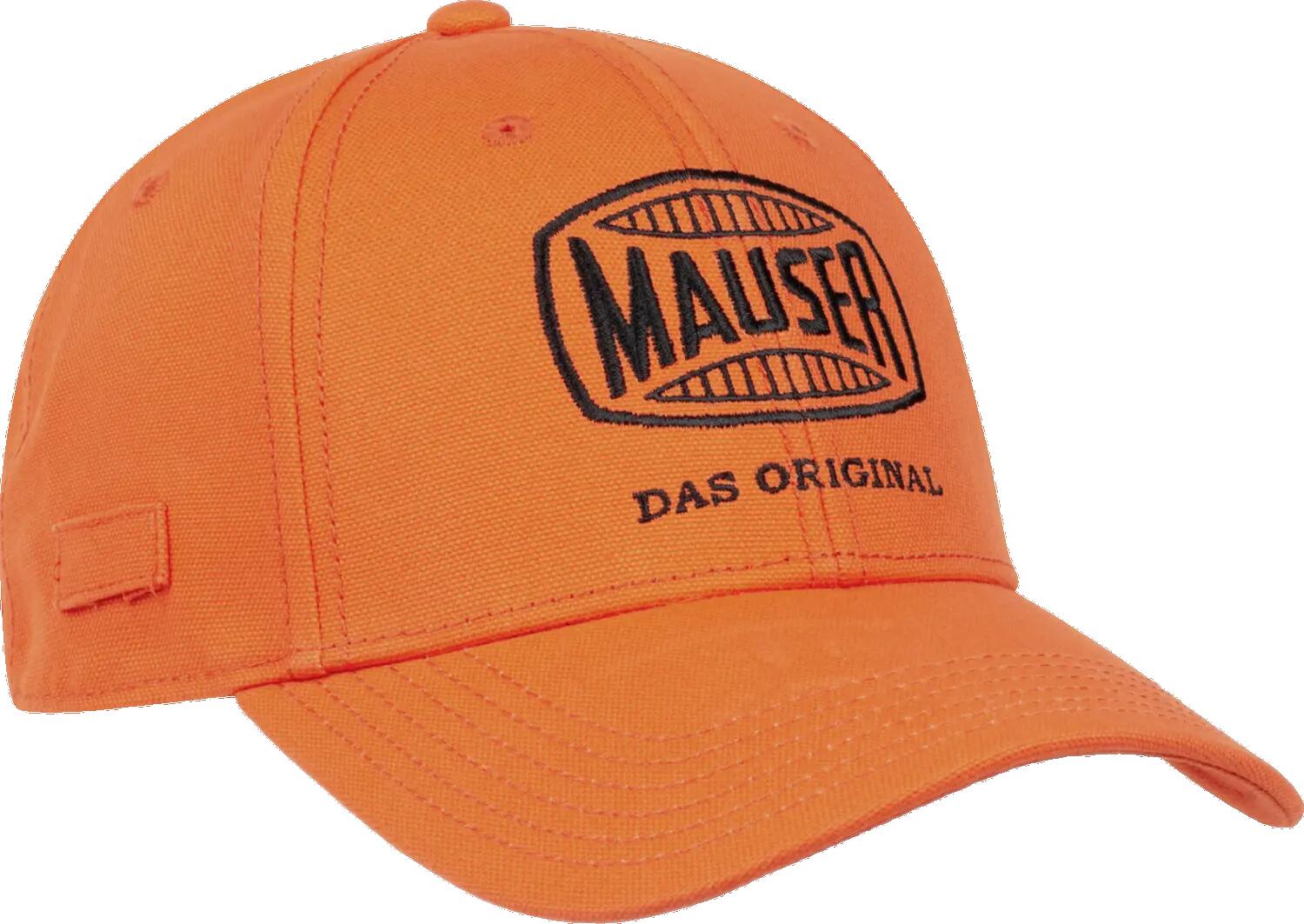 Sapca Mauser logo canvas driven orange, marime universala 3/4