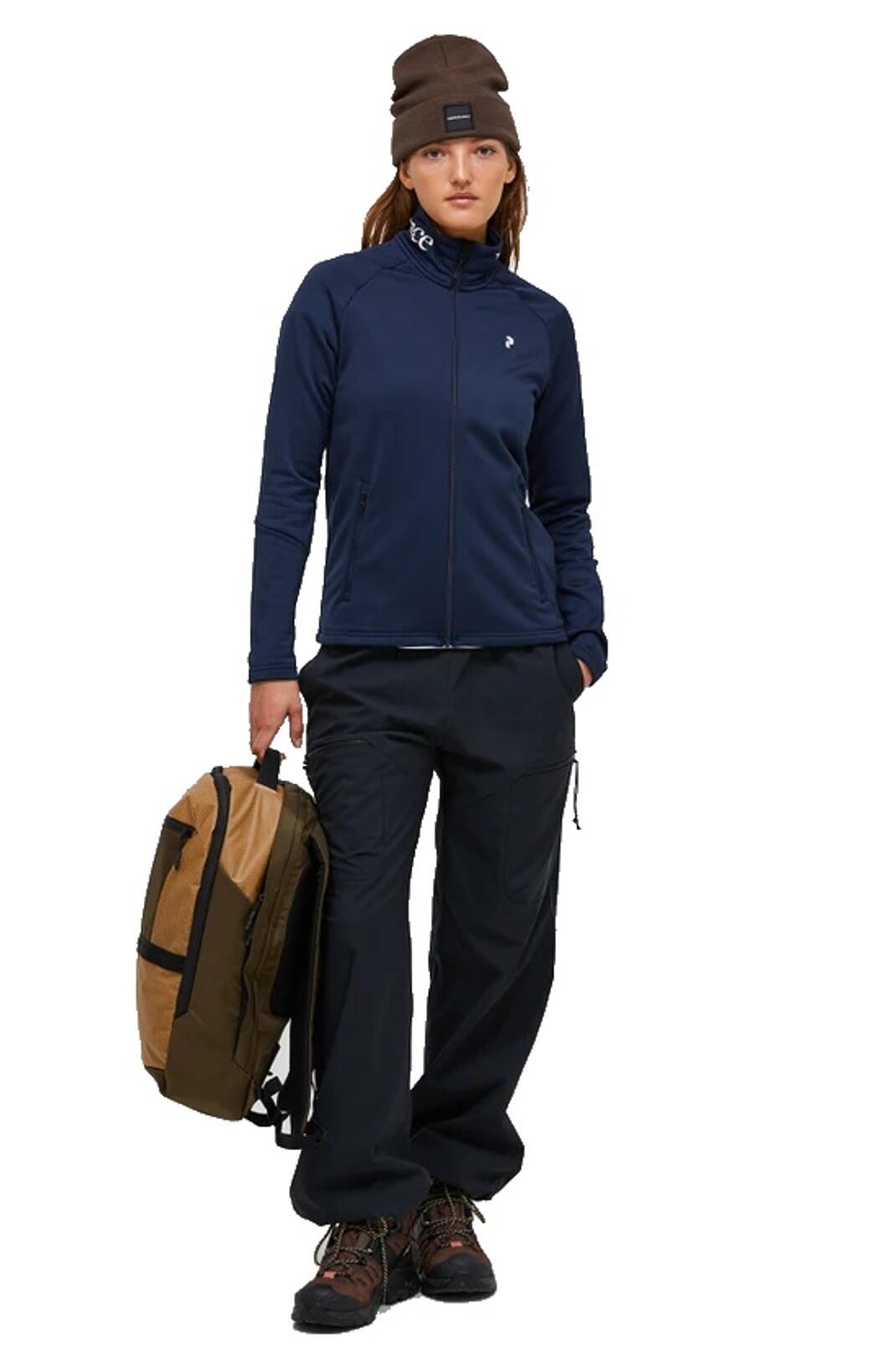 PEAK PERFORMANCE Peak Performance Damen Rider Zip Jacket Blue Shadow 4/6