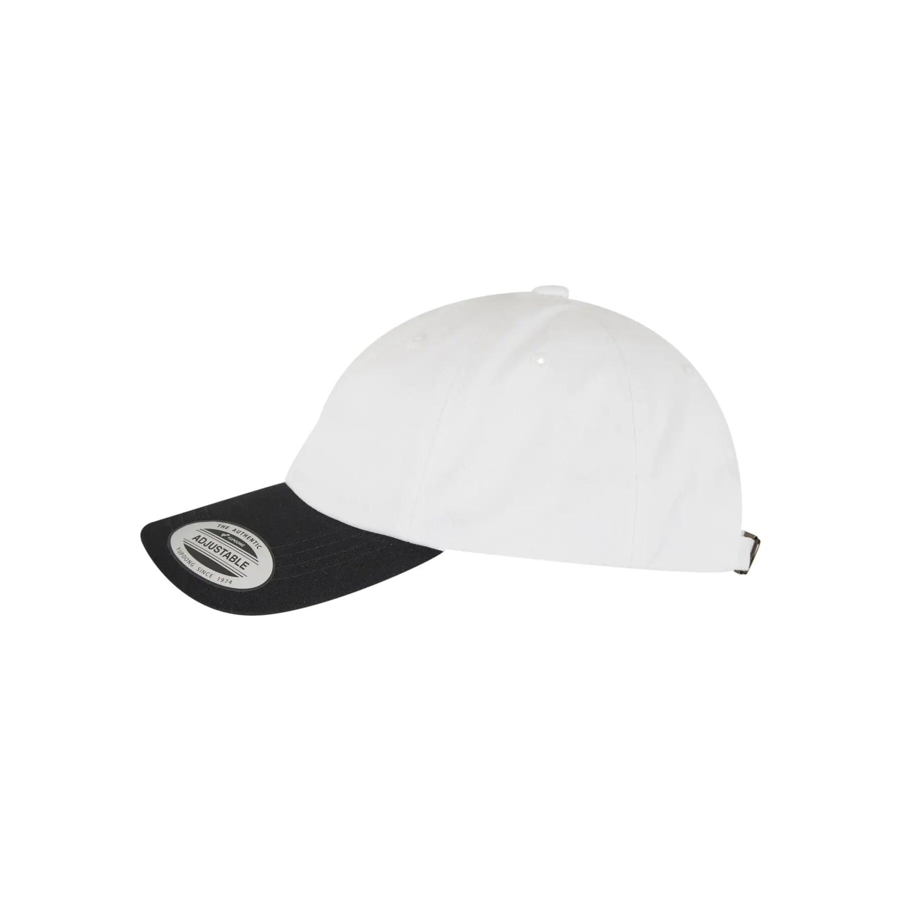 Zweifarbige Baseballkappe Flexfit Low Profile 3/5