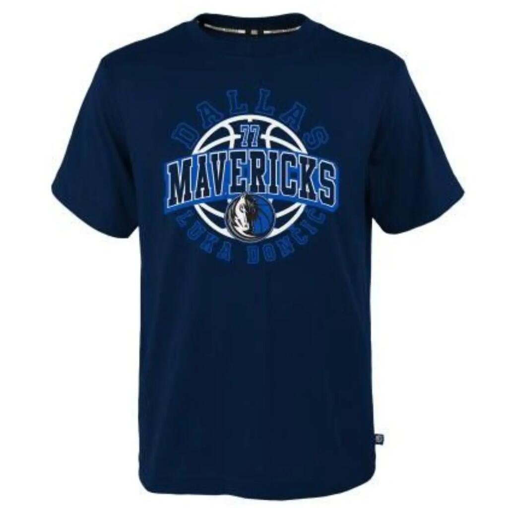 N&N Graphic Tee NBA Senior T-Shirt, XS, Dallas Mavericks, Luka Dončić navy