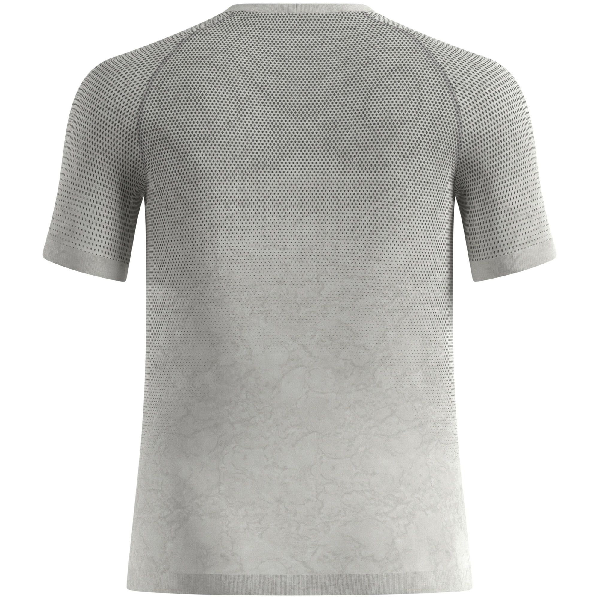 Koszulka męska ODLO BL TOP crew neck s/s PERFORMANCE LIGHT - RAIN DYE beżowa 2/2