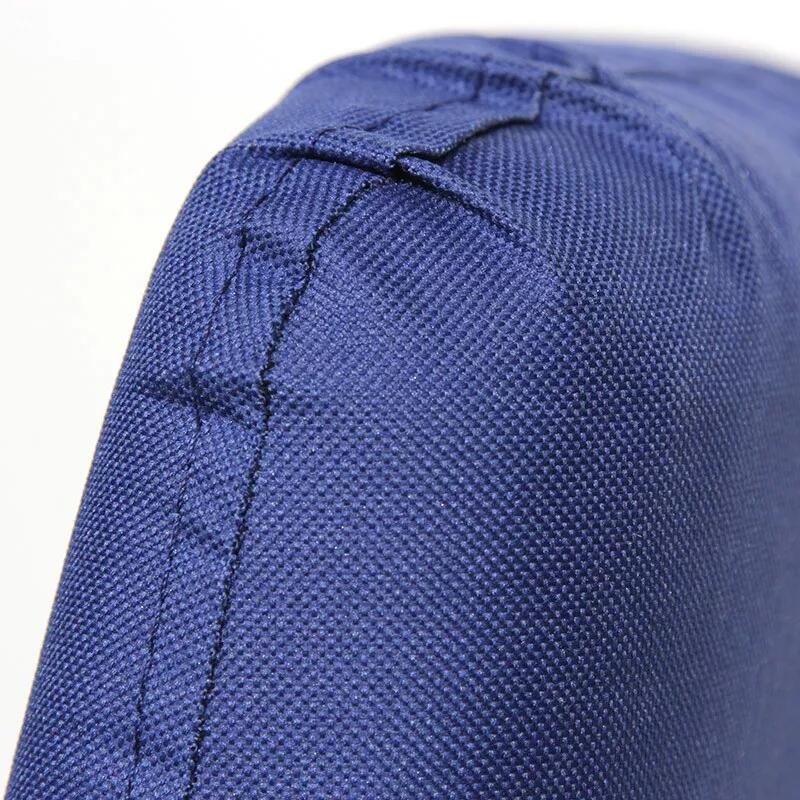 Conjunto de 2 assentos reclináveis autoportantes longos Azul - Kactus 6/7