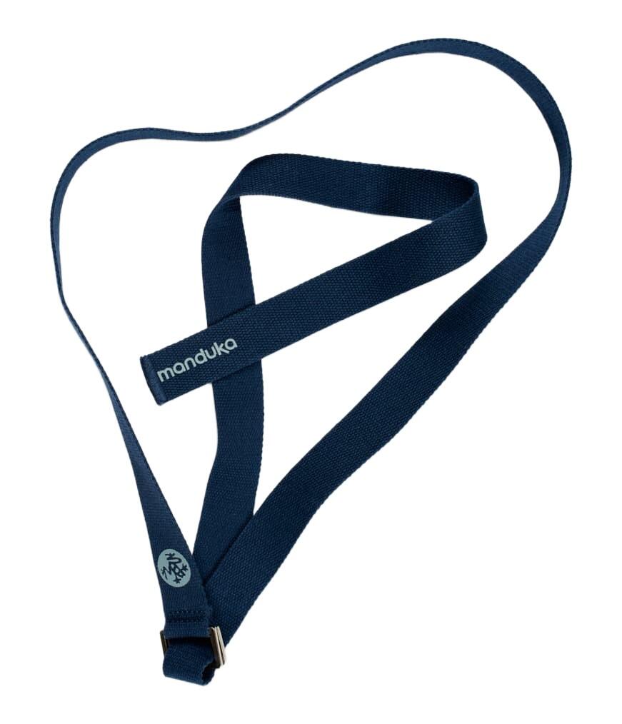 MANDUKA Bavlněný pás na jógu unfold 2.0 182 cm - Moon