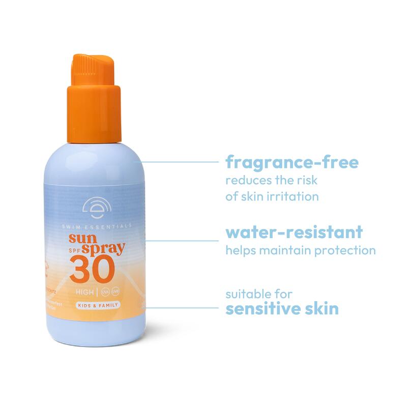 Swim Essentials Suncream - Spray - Sensitive Spf30 - 200 Ml