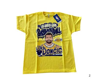 Outerstuff baller nba junior t-shirt los angeles lakers luka dončić 100% katoen
