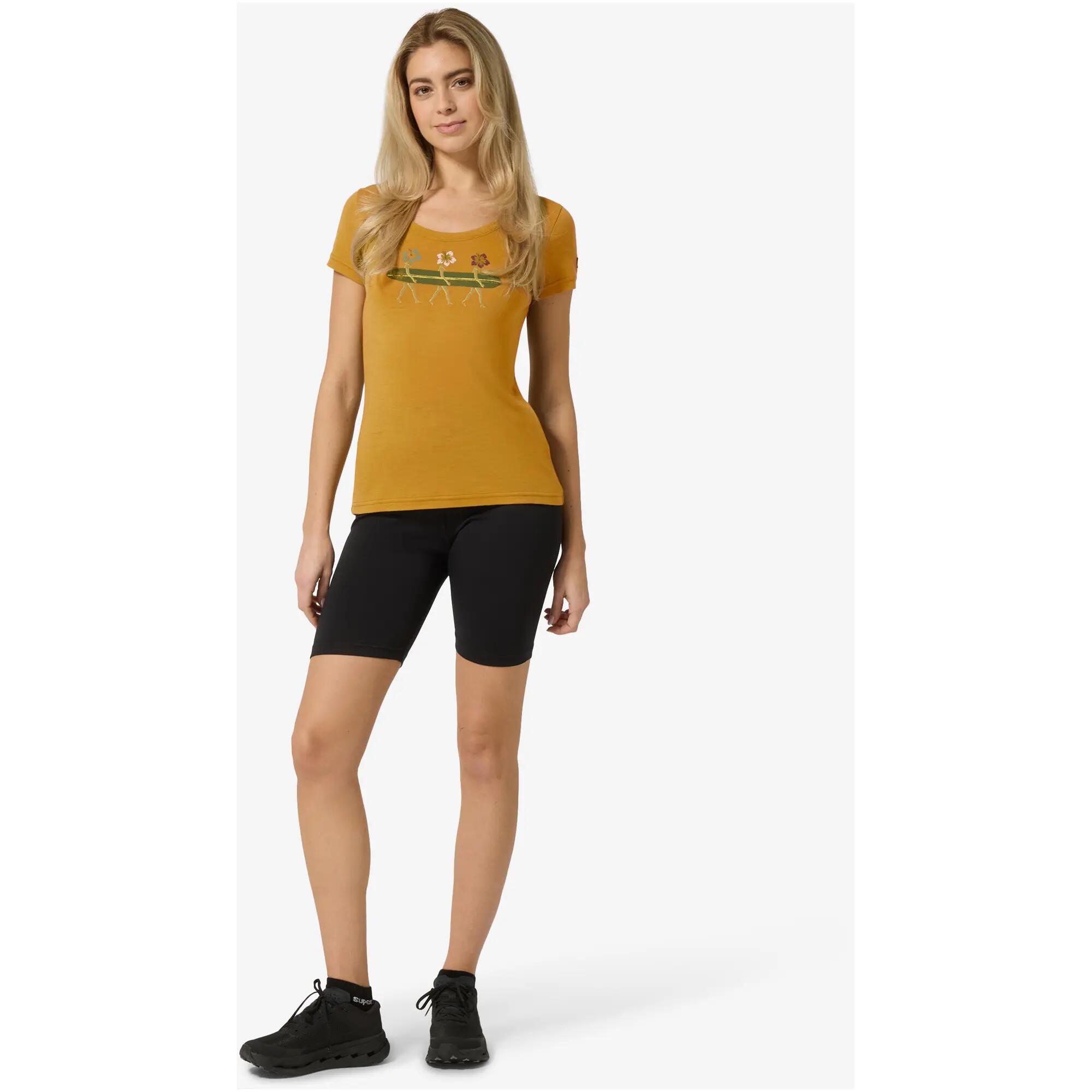 Koszulka damska SUPER.NATURAL W Surfing Flowers Tee 3/5
