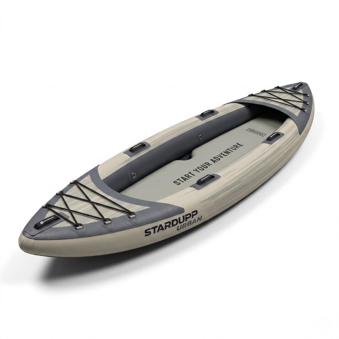 Urban Opblaasbare kajak 1 persoon – 10cm dropstitch bodem, 92cm breed 5/7
