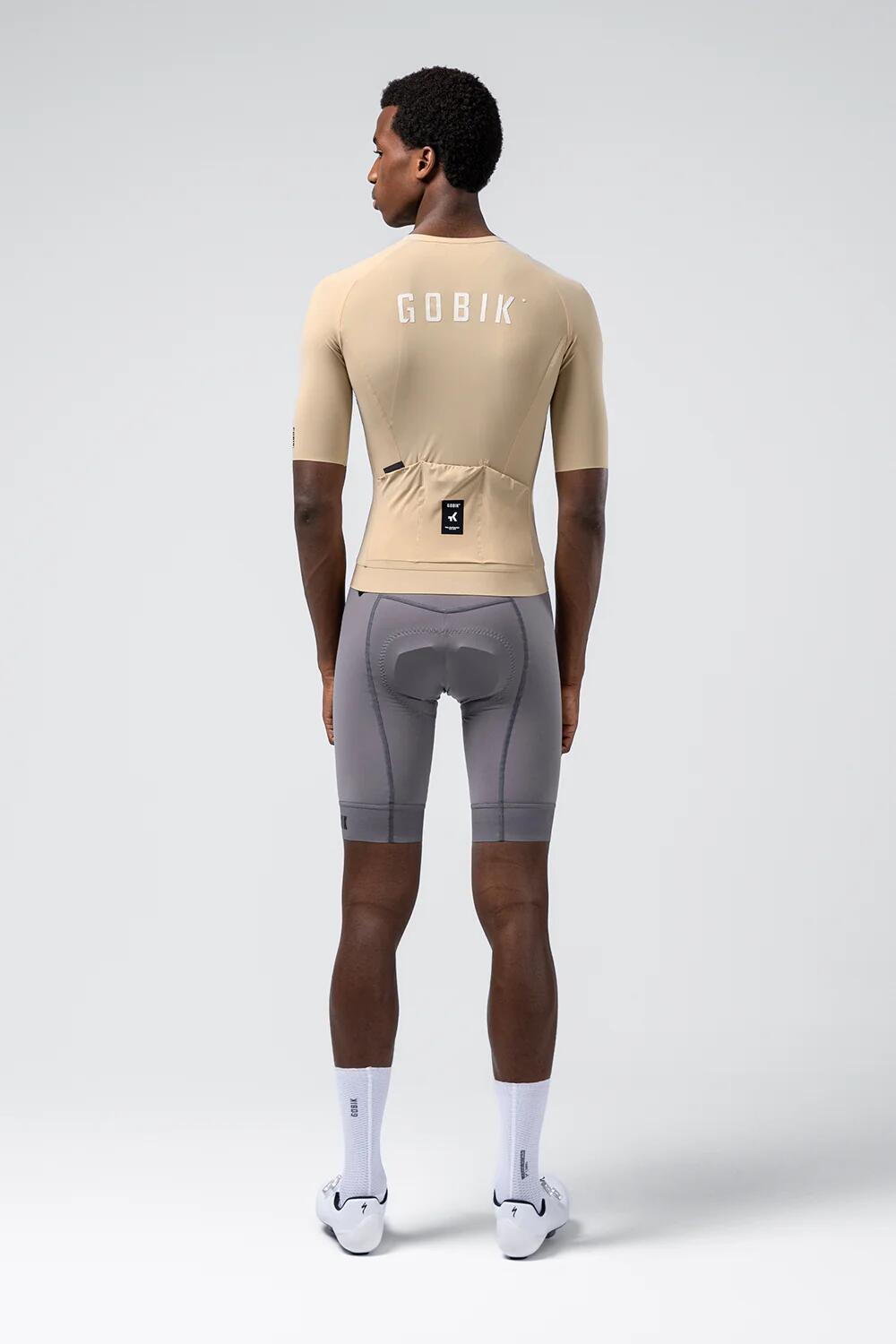 Maillot à manches courtes Rye CX SOLID Gobik unisexe - Taille M 4/4