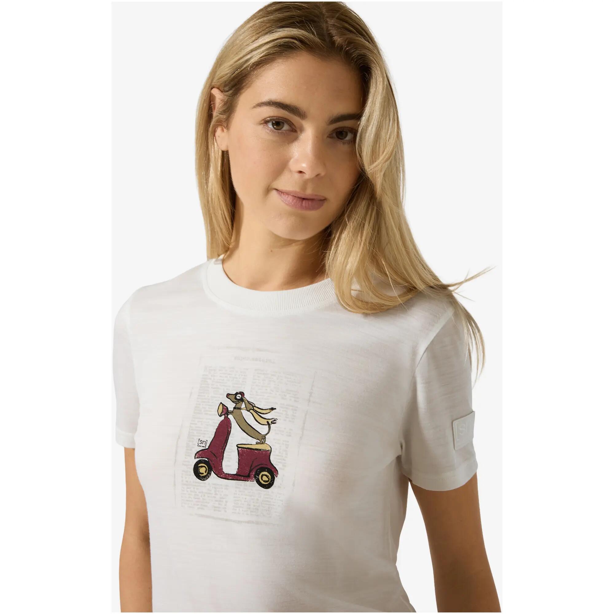 Koszulka damska SUPER.NATURAL W Racing Dachshund Bio J Tee 3/5