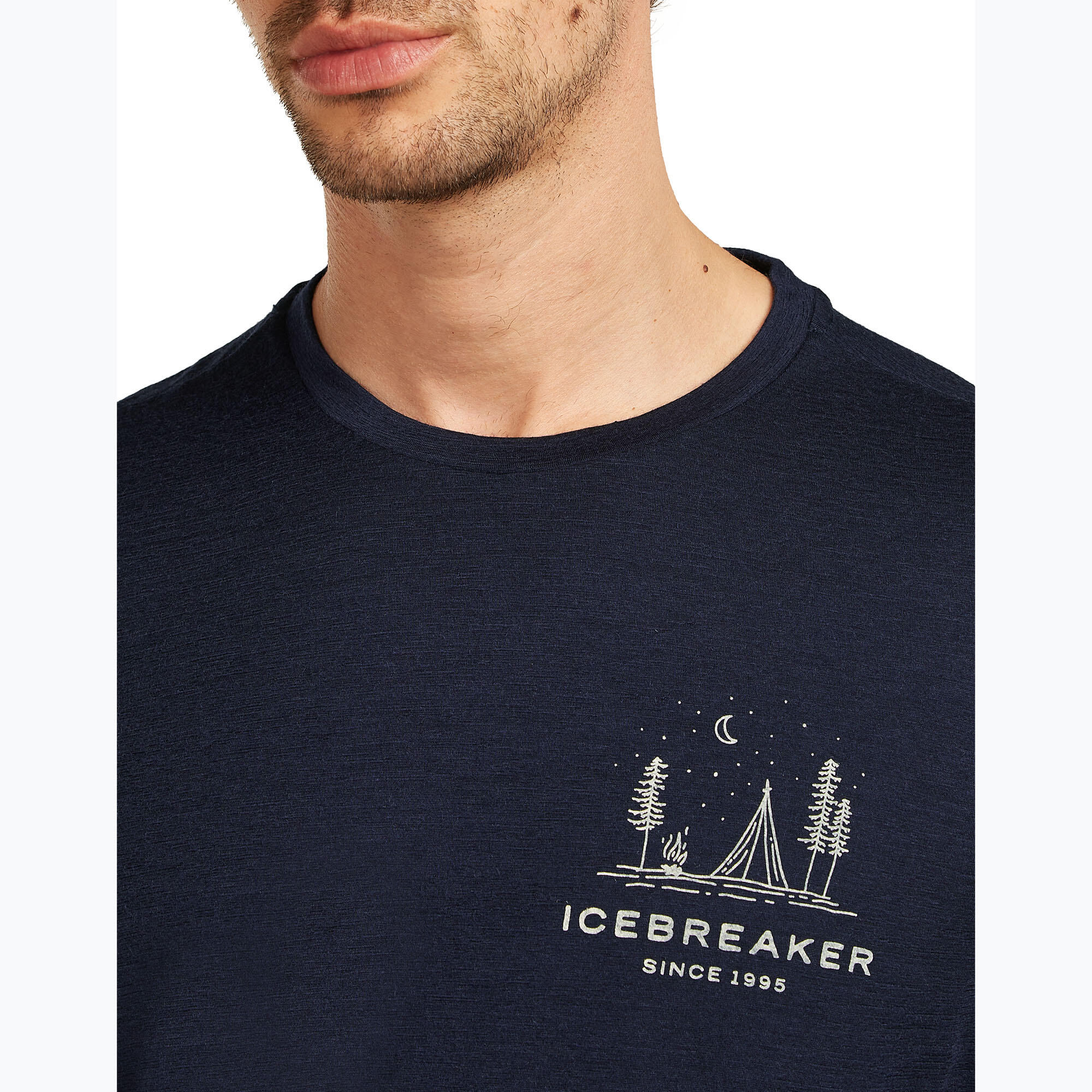 Koszulka męska icebreaker Merino 150 Tech Lite Peaceful Pass Tee 5/7