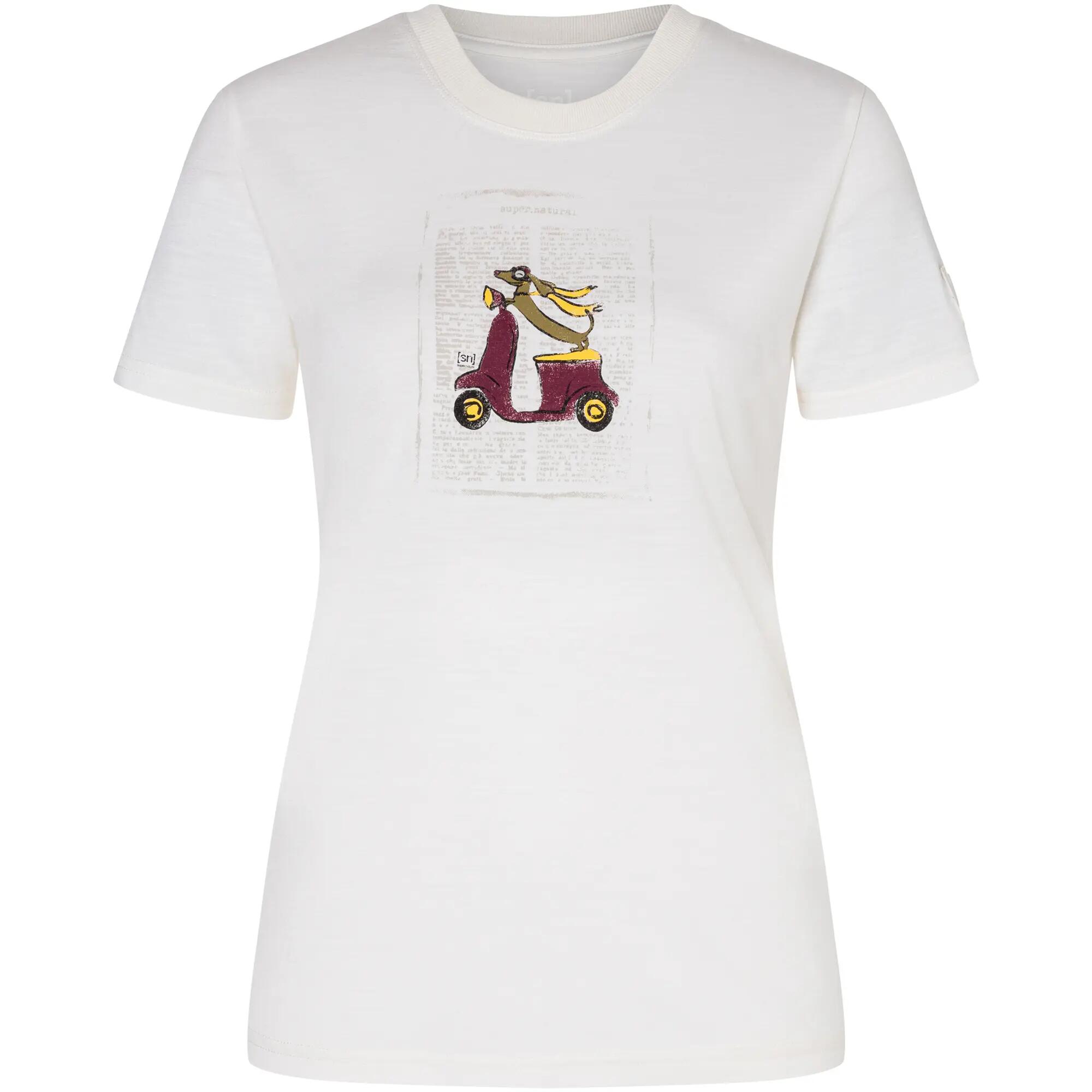 Koszulka damska SUPER.NATURAL W Racing Dachshund Bio J Tee 4/5