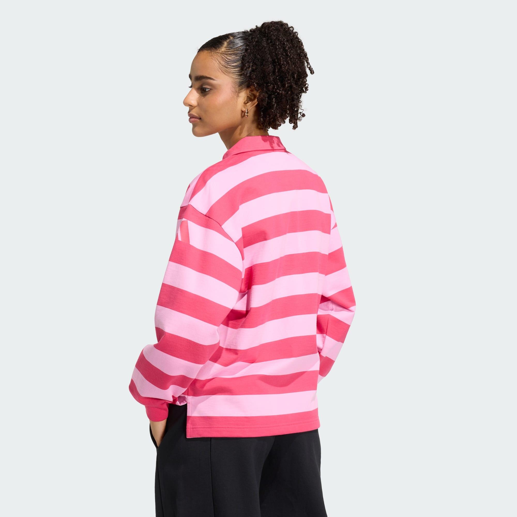 Essentials Contemporary French Terry Polo met Lange Mouwen 3/5