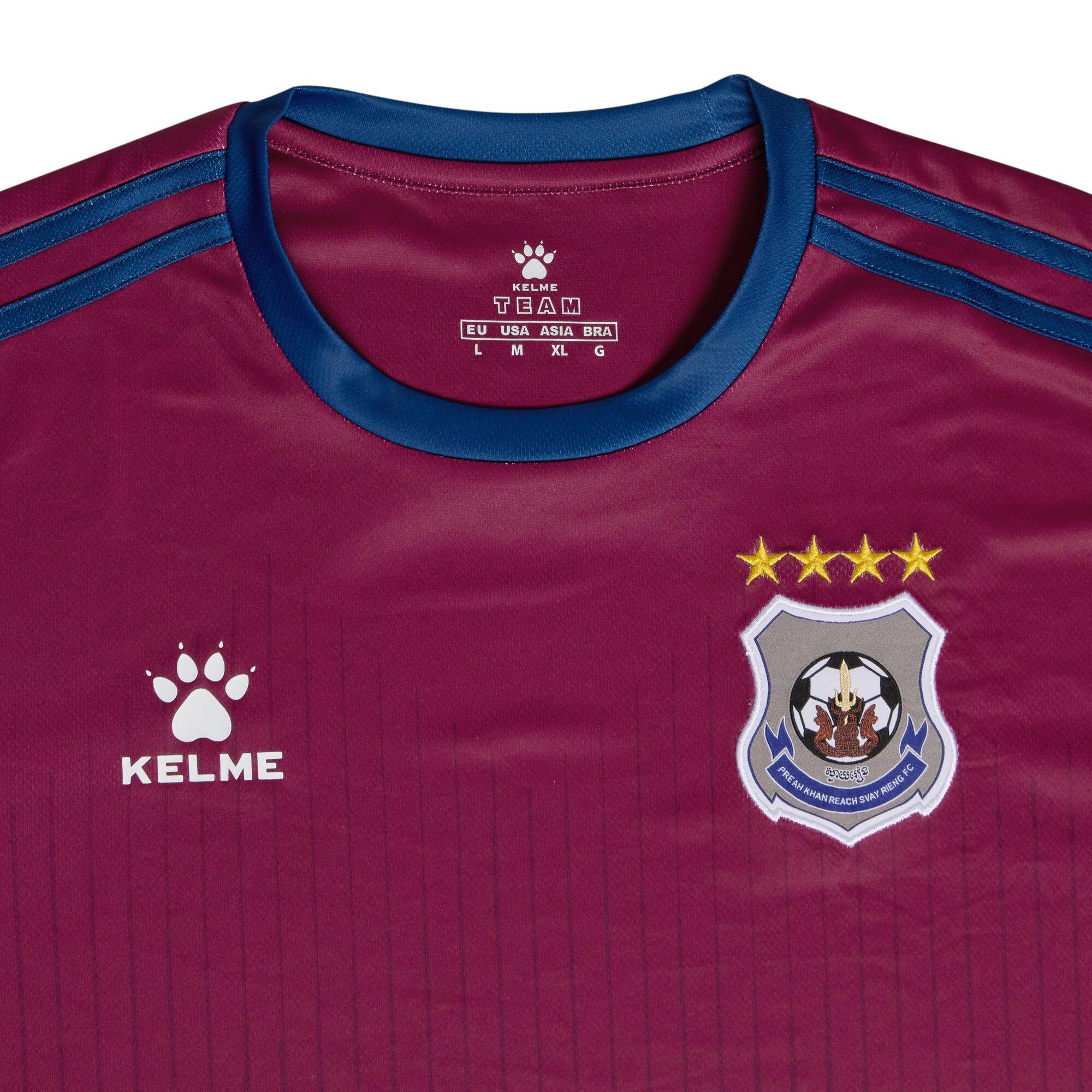 Kelme Camiseta 2ª Equipación Svay Rieng Fc Rojo Unisex 3/3
