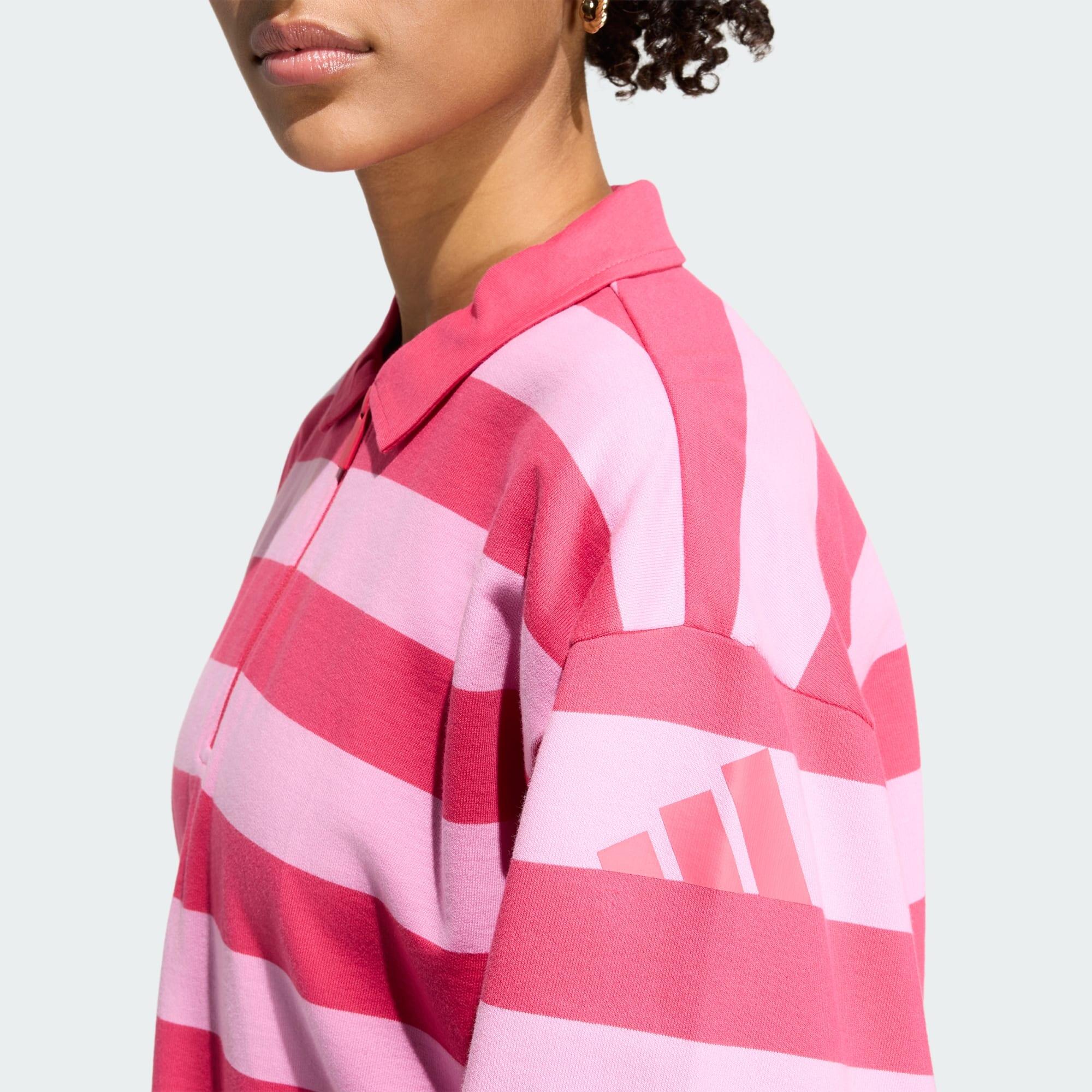 Essentials Contemporary French Terry Polo met Lange Mouwen 5/5