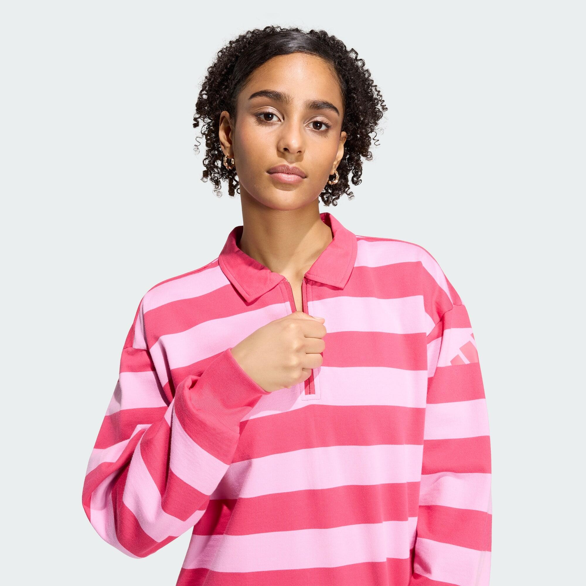 Essentials Contemporary French Terry Polo met Lange Mouwen 4/5