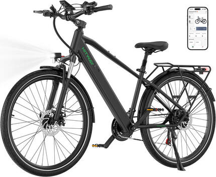 VTC électrique 27,5" 21 vitesses batterie 12,8Ah amovible 80km BK7SPRO