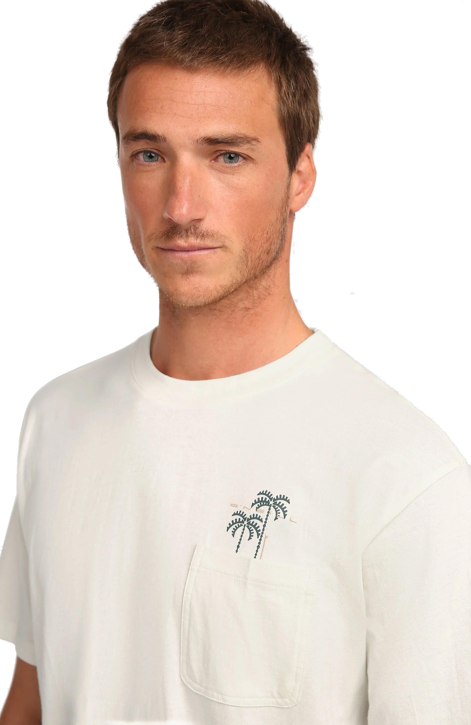 O'NEILL O'Neill Herren T-Shirt Chest Pocket Shirt Snnow White 3/4