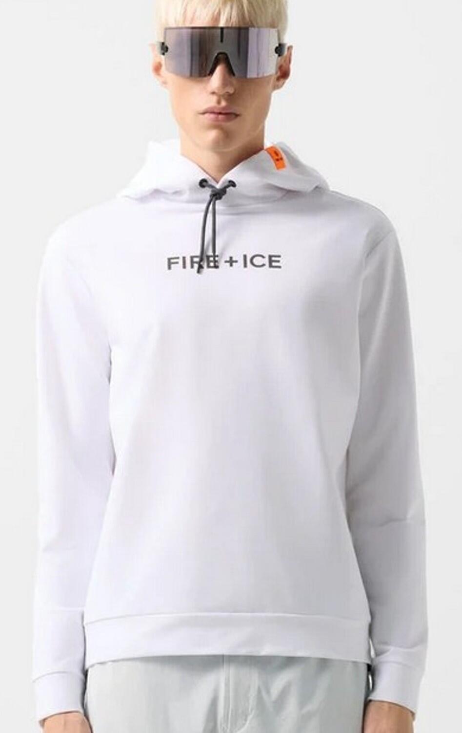 BOGNER FIRE + ICE Bogner Fire + Ice Hoodie CADELL white 3/4