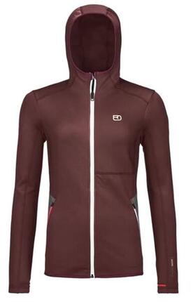 ORTOVOX Ortovox Damen Fleece Hoody winetasting