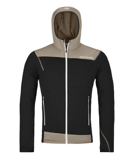 ORTOVOX Ortovox Herren Fleece Light Hoody black raven