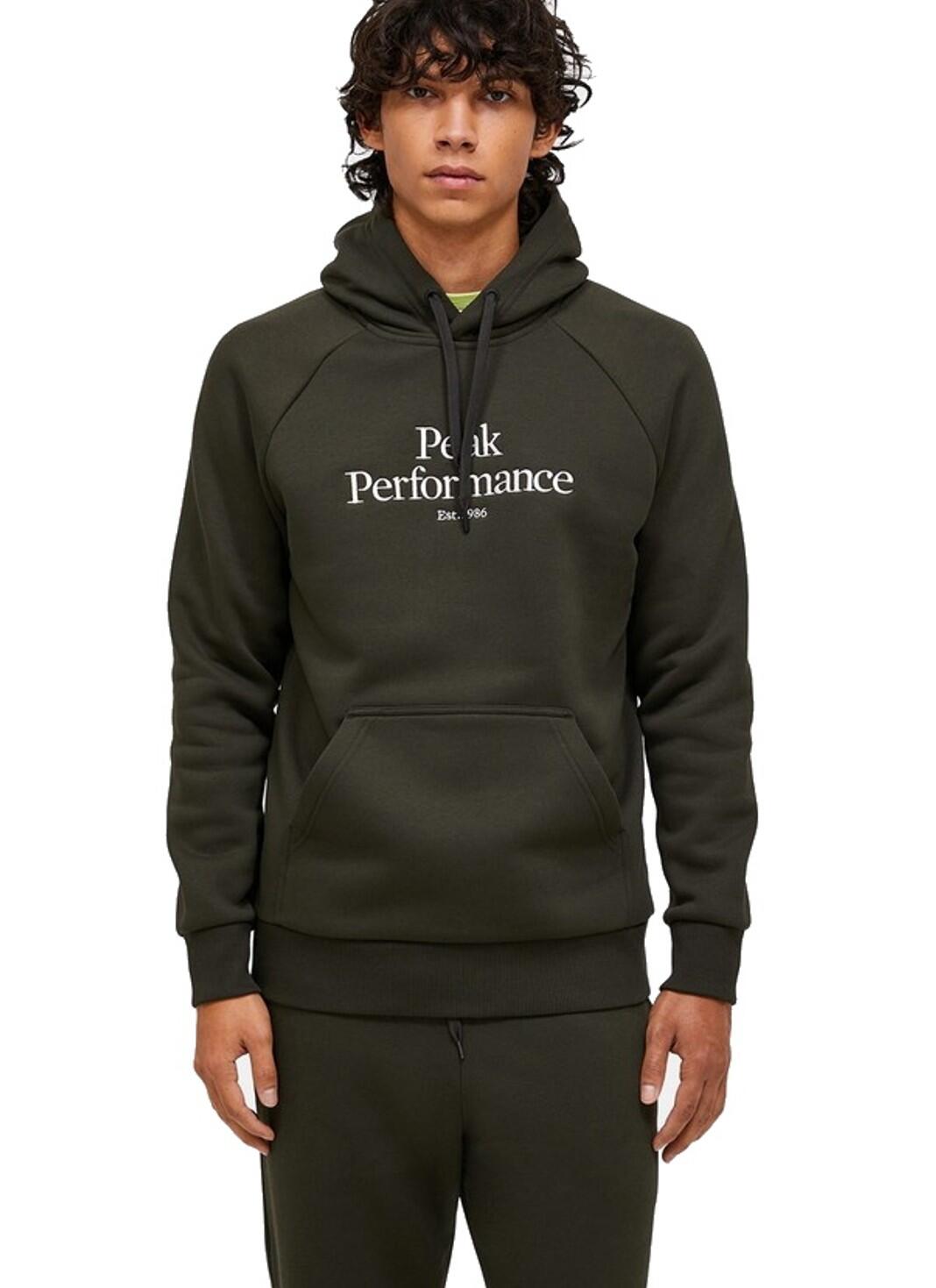 PEAK PERFORMANCE Peak Performance Herren Original Hood Olive Extreme / Offwhite 5/5