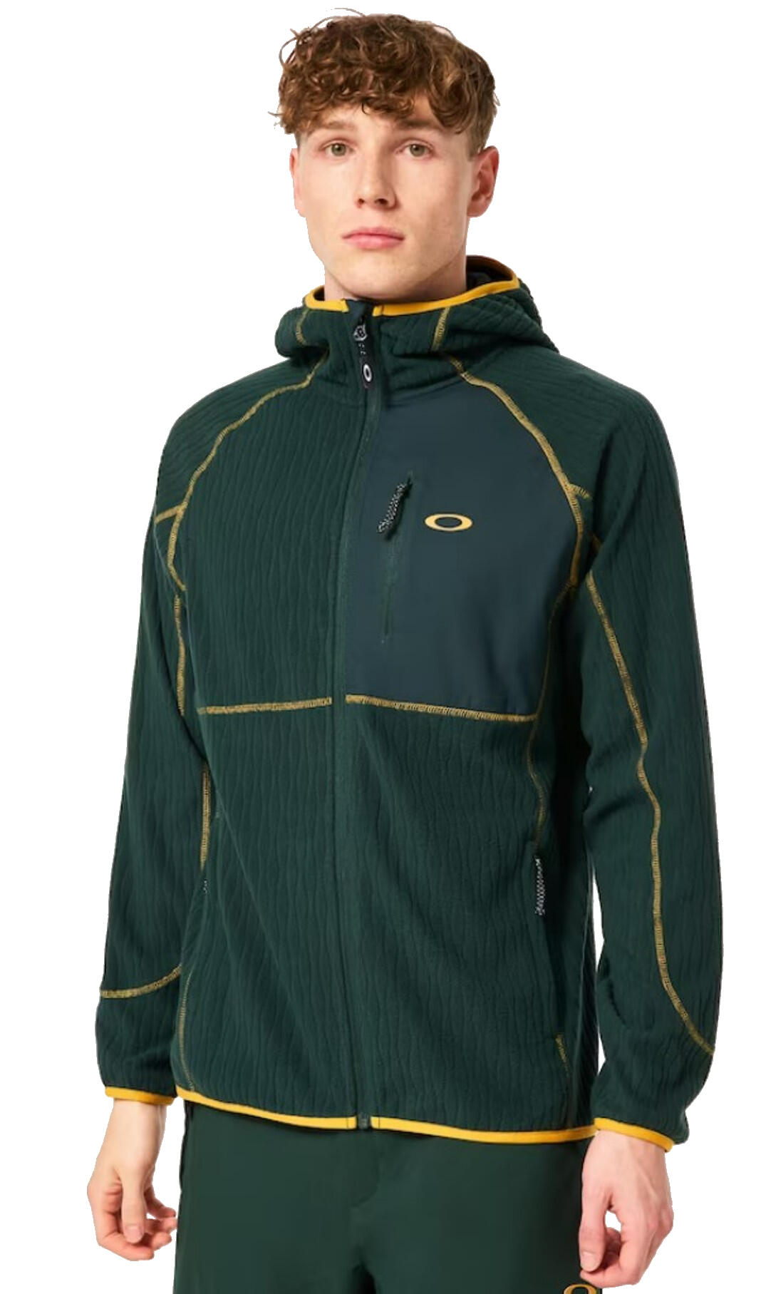 OAKLEY Oakley Herren Fleecejacke Vista Full Zip Rc, grün 3/3