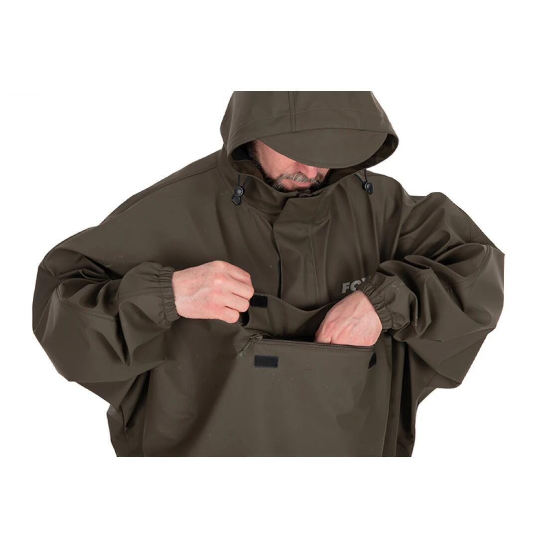Fuchs Khaki Poncho Einheitsgröße 3/6