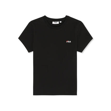 T-Shirt Dames FILA Trivero Slim Fit Zwart