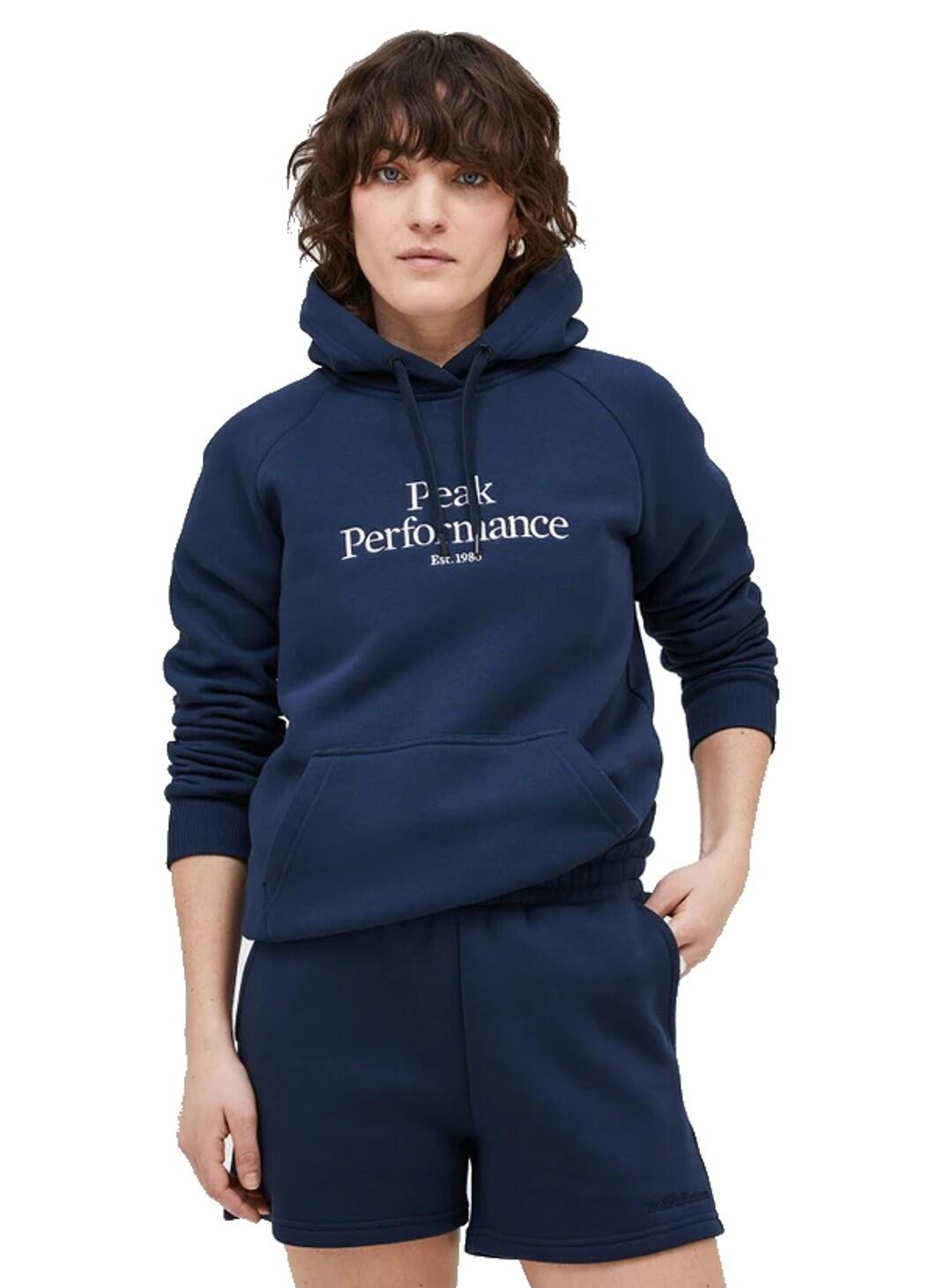 PEAK PERFORMANCE Peak Performance Damen Original Hood Blue Shadow 5/5