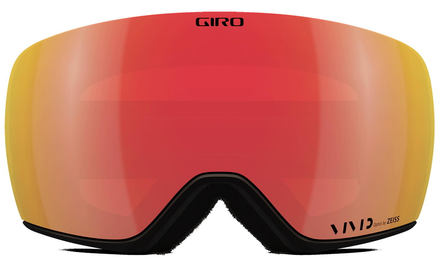 GIRO Giro Schneebrille ARTILA rail white vivid Pink 2/5